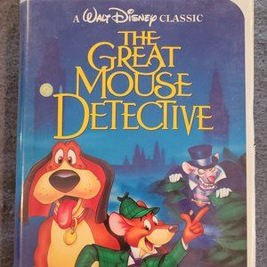 Walt Disney's THE GREAT MOUSE DETECTIVE - Black Diamond Series - VHS - 1360